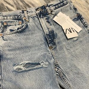 NWT Zara Mom Jeans